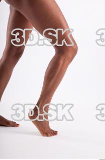 Calf stretching reference of nude Cecelia 0004